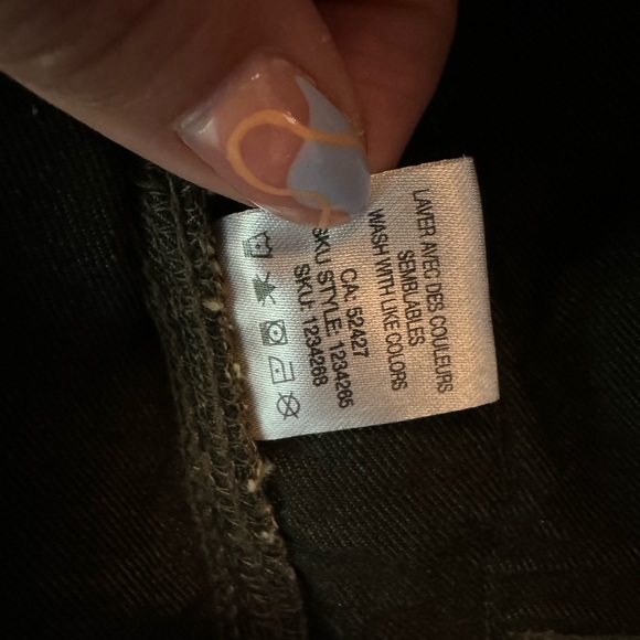 Dark olive green light jacket - Picture 2 of 4